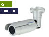 1.3MP H.264 3x zoom Low Lux WDR IR Bullet IP Camera